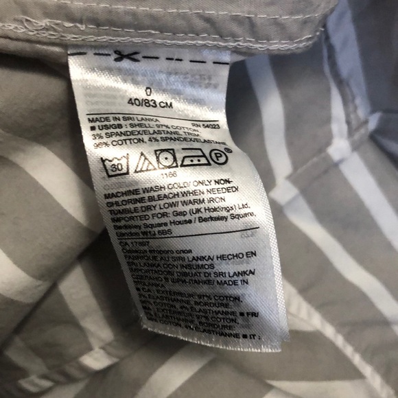 BR Grey and White Striped “Riley Shirt” Button Up - Picture 7 of 7